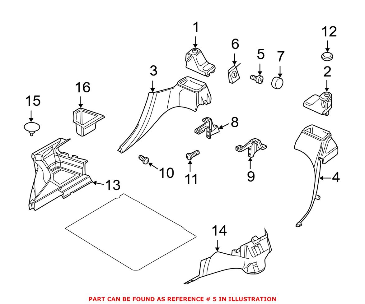 BMW Sheet Metal Screw (2x13) 51161948970